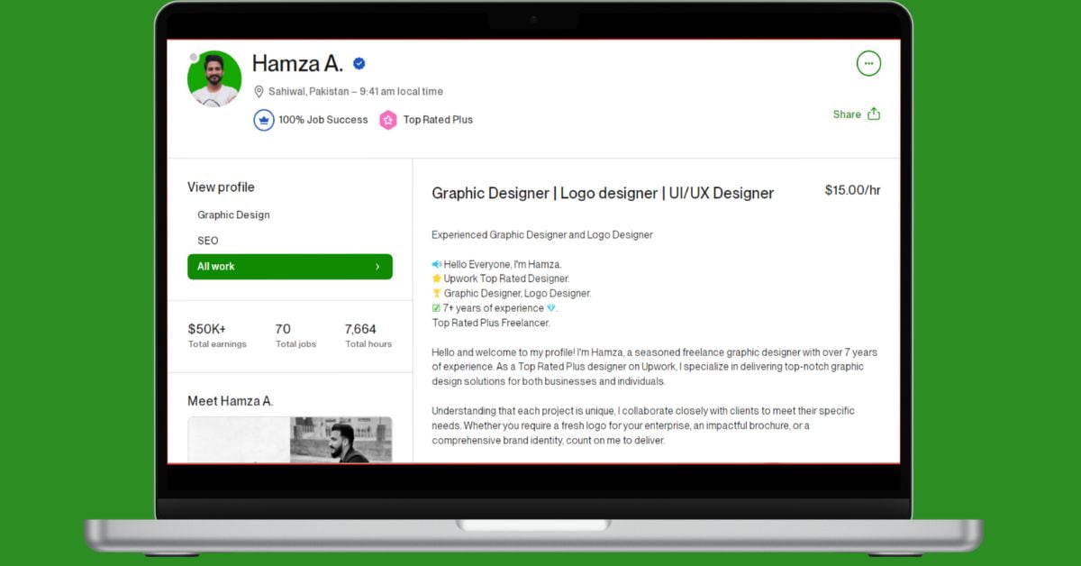 How to Write and Optimize Upwork Profile Description
